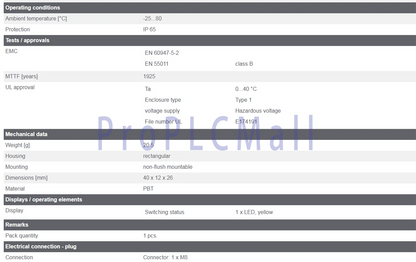 1PC~IFM IN5212 Inductive Sensor 10...36 DC PNP ~