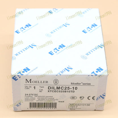 1-PC Eaton DILMC25-10 RDC24 24-27V Contactors - MOELLER