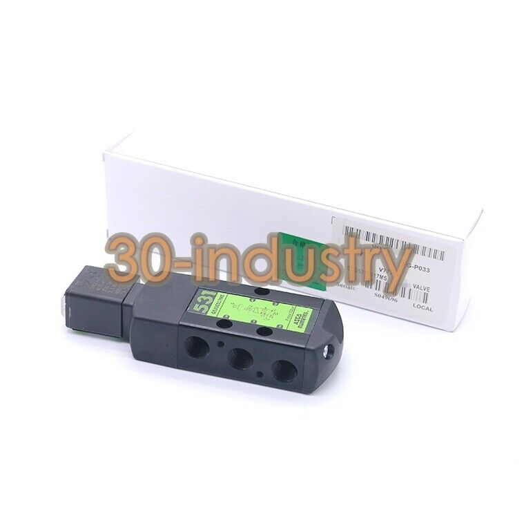 ASCO Solenoid Valve SCG531C017MS G531C017MS AC120V - 1pc - ASCO