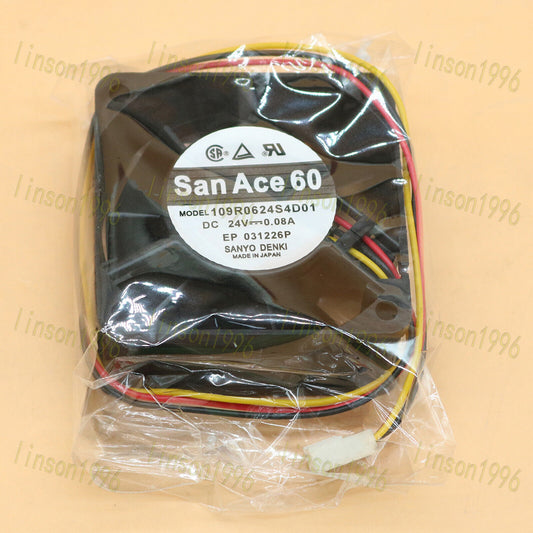 109R0624S4D01 cooling fan SANYO San Ace60 24V 0.08A - SANYO SAN ACE