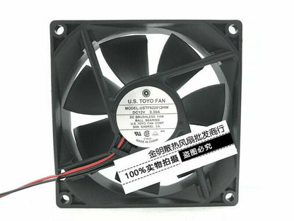 new U.S.TOYO FAN 9025 9CM USTF922512HW 12V 0.30A 2-wire DC cooling fan