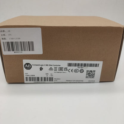 Allen Bradley AB 1769-L33ER 2-MB ENET Controller 2022 NEW Sealed - ALLEN BRADLEY