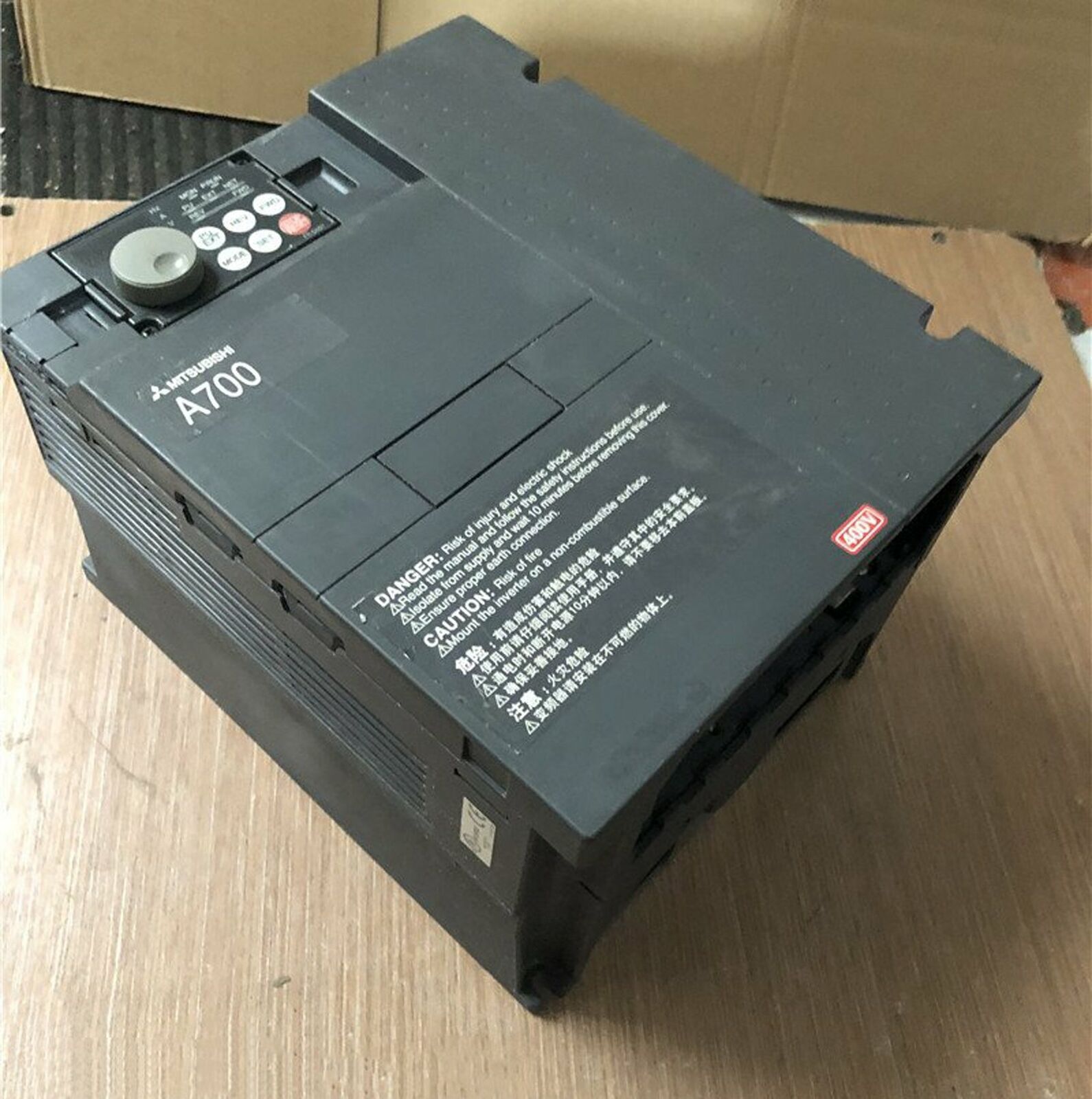 Used Mitsubishi Inverter FR-F740-11K-CHT1 Tested Good Condition - MITSUBISHI