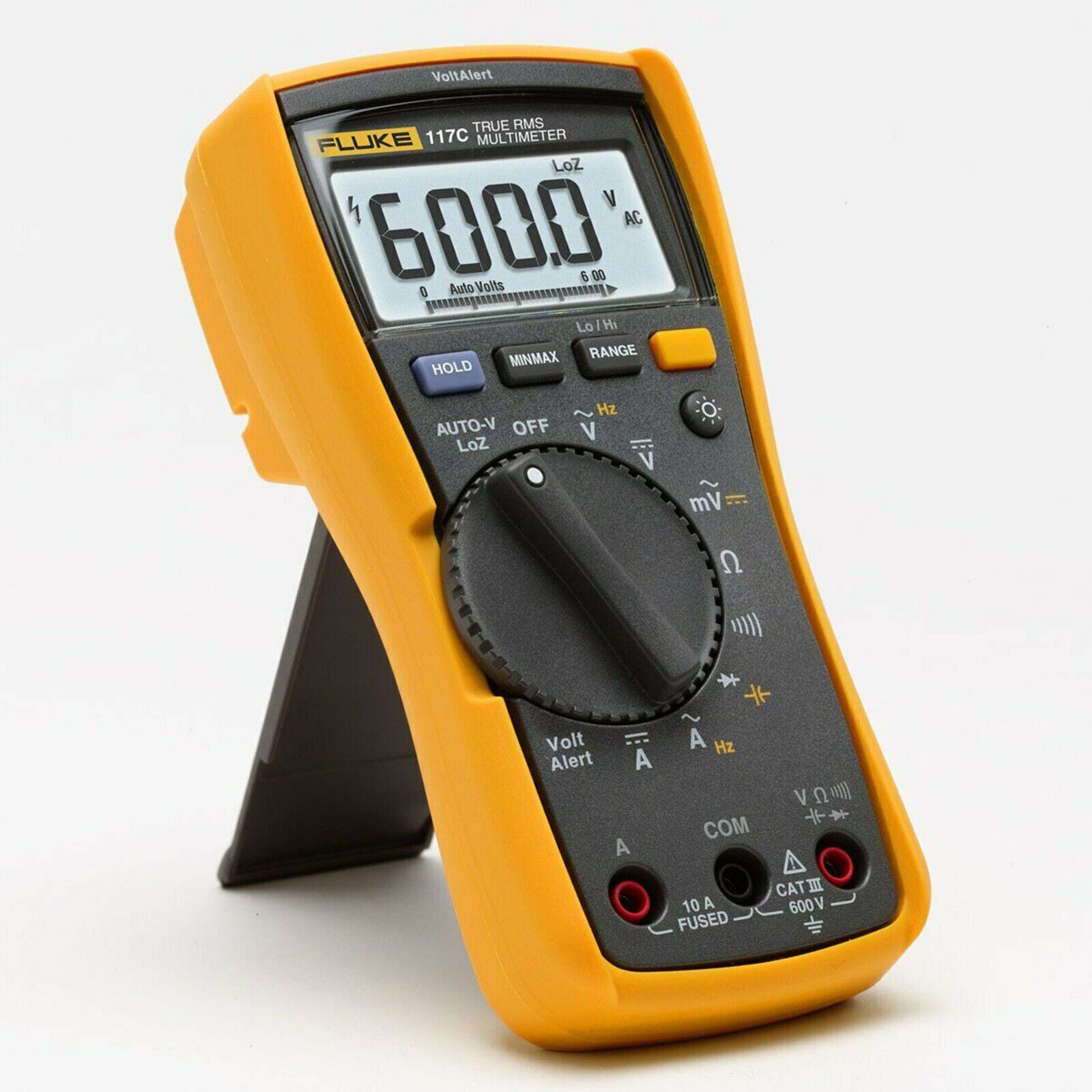 new FLUKE 117C HAVC VoltAlert Backlight Multimeter