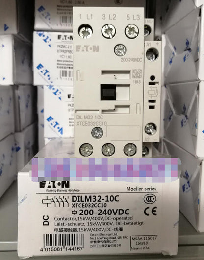 1PCS  Eaton Moeller DILM32-10C XTCE032CC10 DC Contactor 200-240VDC