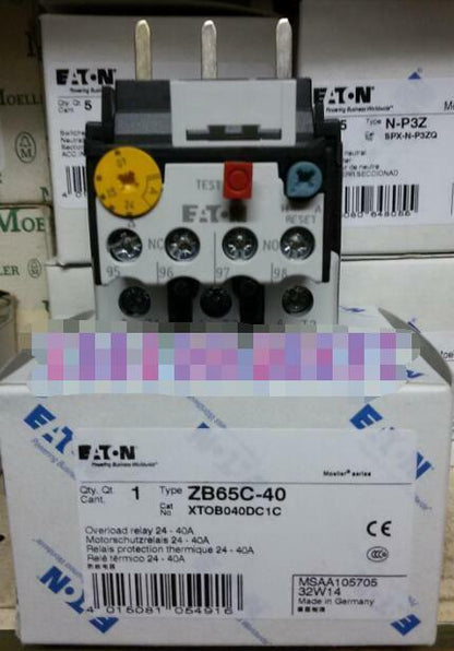Eaton Moeller ZB65C Series ZB65C-10,16,24,40...75 Overload Relay