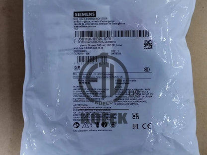 1PC FOR 3SU1100-1HB20-1CF0 Emergency stop switch