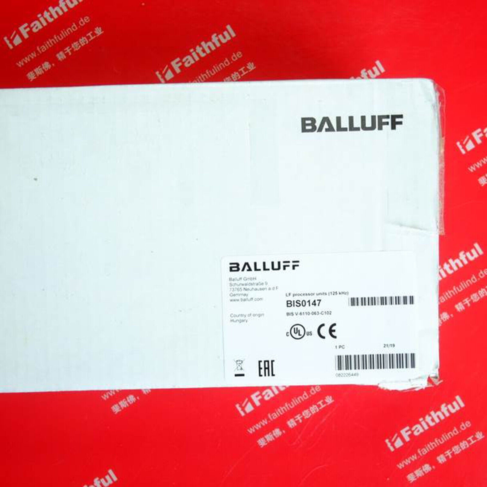 new 1pcs  balluff BIS0147 BIS V-6110-063-C102 Analysis Unit SHIP