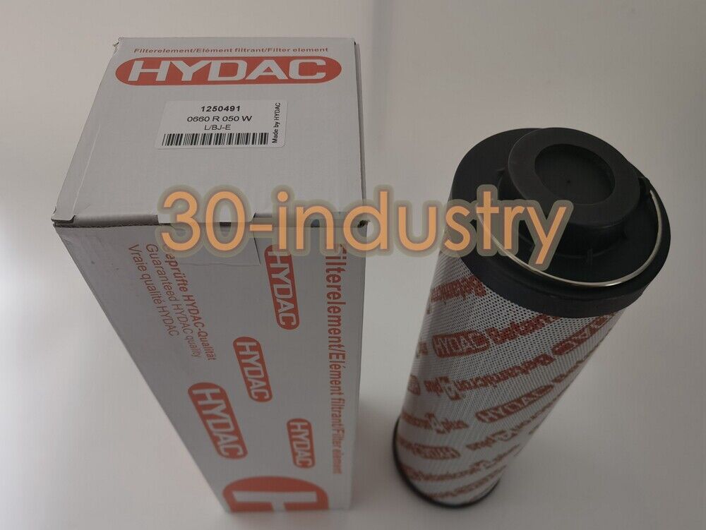 HYDAC 0660R050W Folding Hydraulic Oil Filter - High Pressure - HYDAC