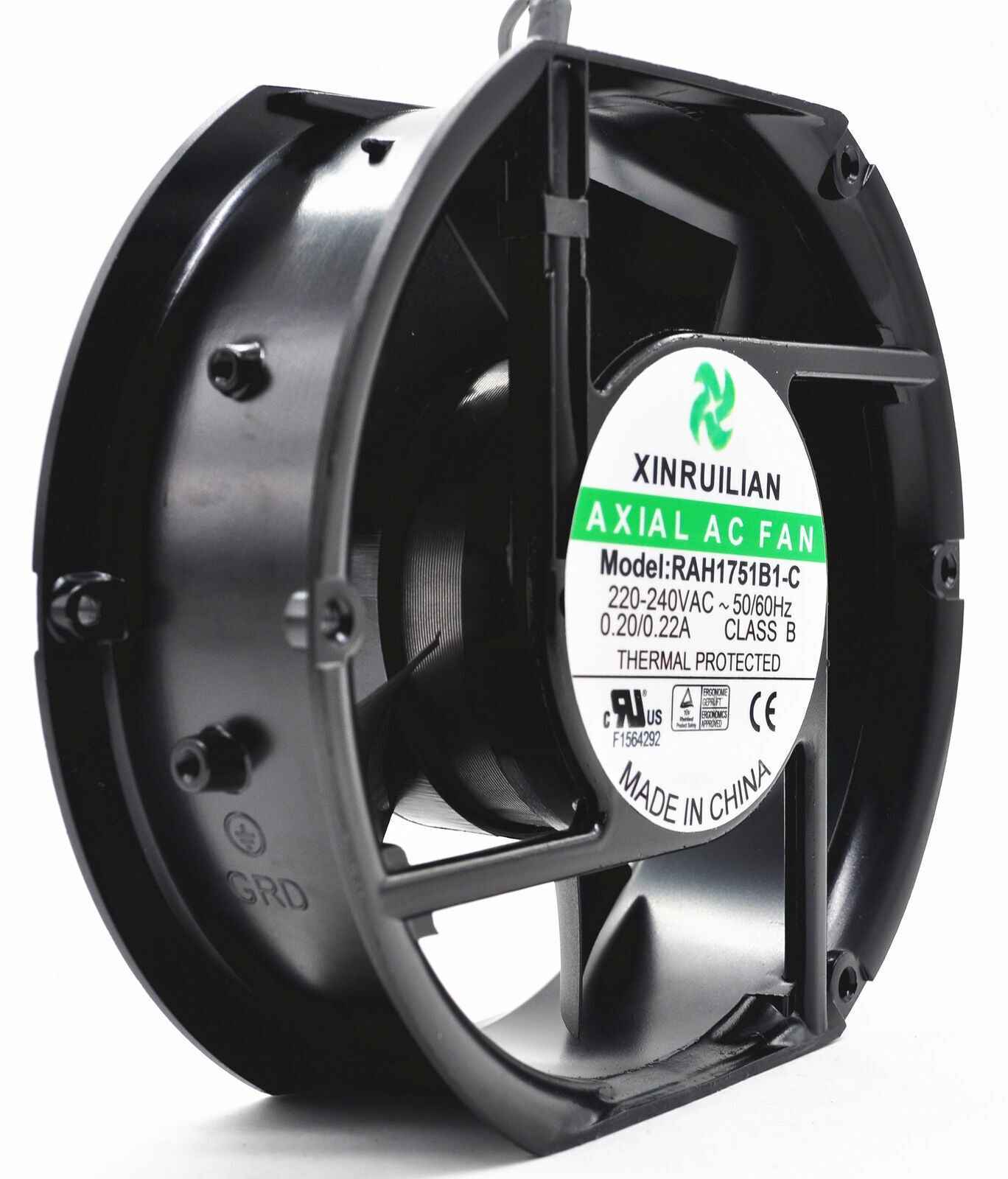 new XINRUILIAN RAH1751B1-C Inverter Cabinetcooling fan 220/240VAC 17251 2wire