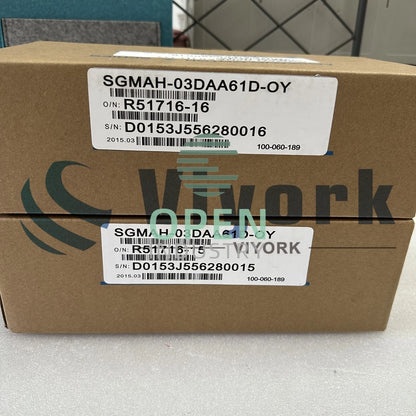 1PCS Yaskawa SGMAH-03DAA61D-OY AC SERVO MOTOR 1.3AMP 400VAC 300W