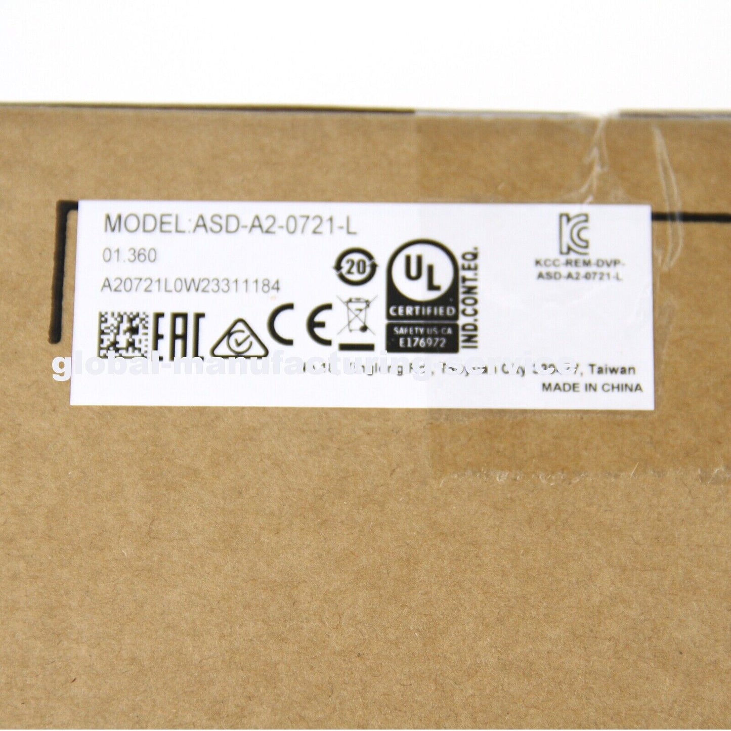 [New] In-Box Delta ASD-A2-0721-L Servo Drive – Professional Use - DELTA