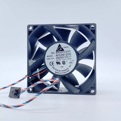Delta AFC0912DE 9038 DC12V 2.5A 4-Wire Silent Cooling Fan