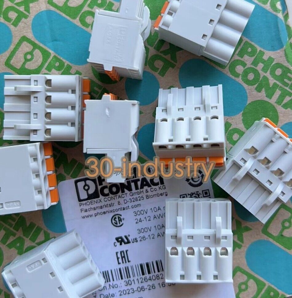 100pcs/pack NEW FOR FKCT 2.5/4-ST KMGY Grey Plug PCB Plug-in connector 1921900 - KOEED