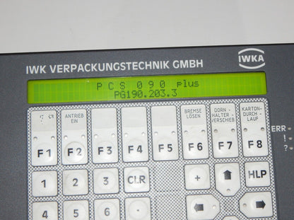 Used Control Panel Operator Console LAUER PCS Plus MPI PCS090.m PG 190.203.3 021098 - Reliable Enterprise Control System - LAEGER