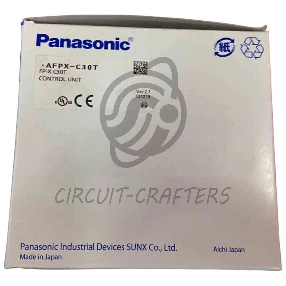 1PCS Panasonic AFPX-C30T FP-X C30T Control Unit