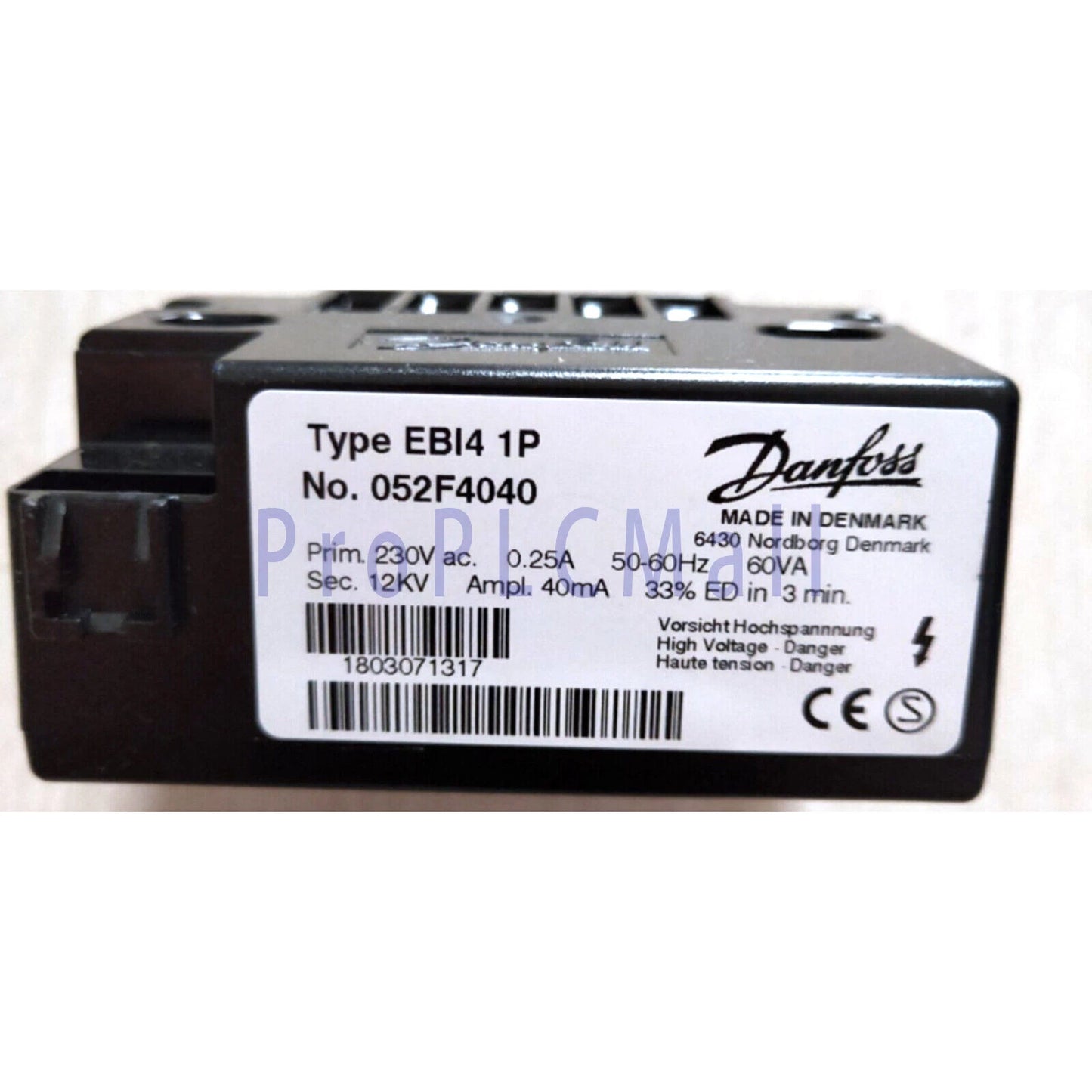 1PC~DANFOSS EBI 052F4040 Ignition Transformer ~