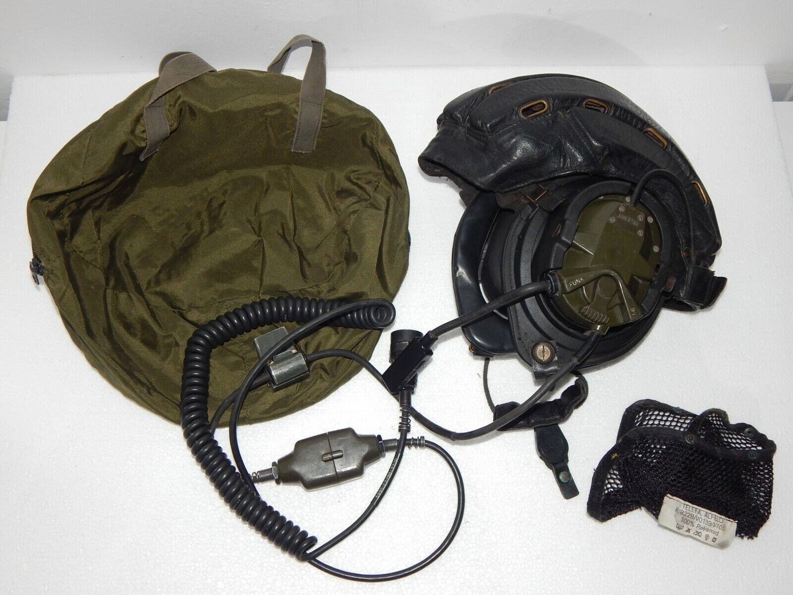 Used TELEMIT Radio Set Headphones Tank Tank Driver - KOEED