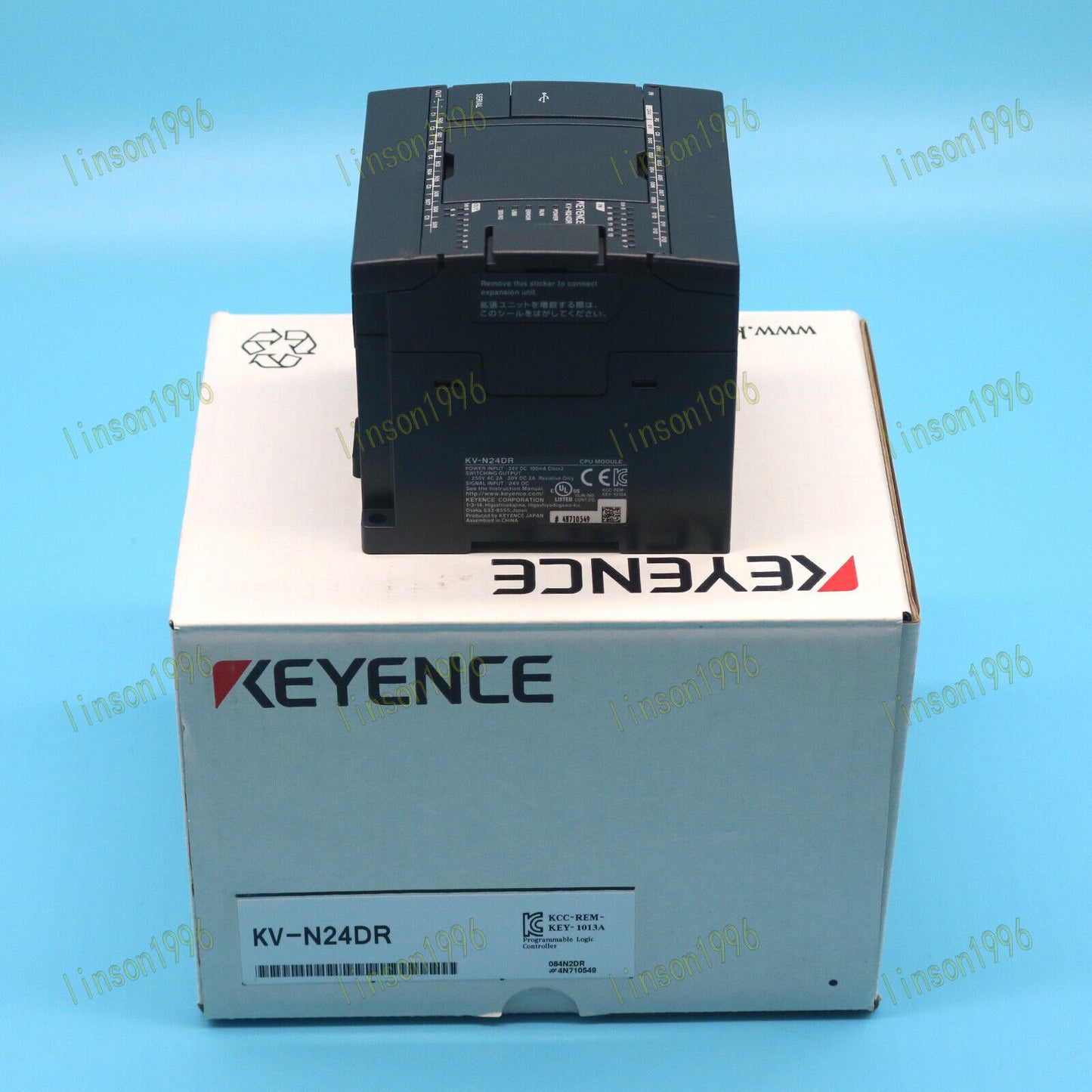 Keyence KV-N24DR programmable controller in box - KEYENCE