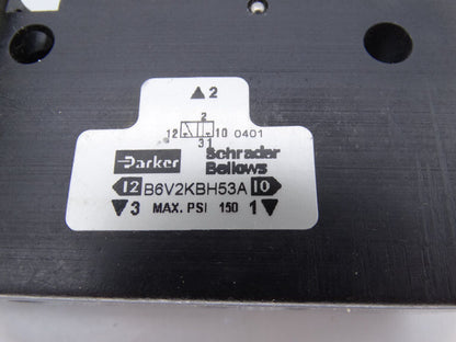 Parker Precision Valve B6V2KBH53:Professional Industrial Valve with Precision Control - PARKER