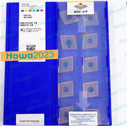 ZCC.CT CNMG160608-EM YBG205 CNMG542-EM YBG205 Carbide Inserts 10pcs/Box