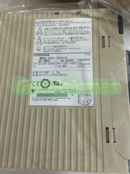 YASKAWA SGDV-1R6A01A AC SERVO Driver SGDV1R6A01A 1Pcs Free Shipping