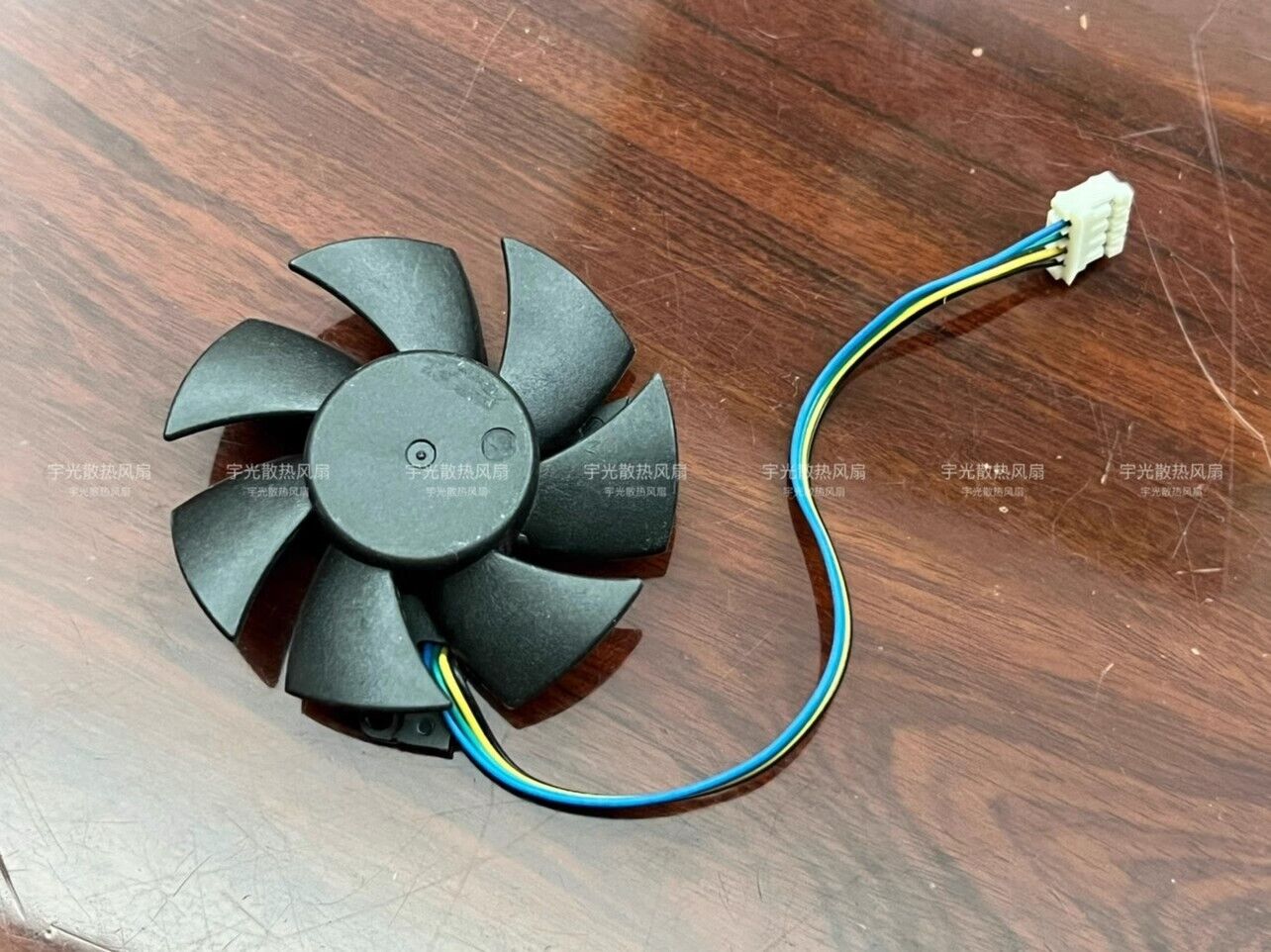 new 1PS DFB501005H DC5V 1.1W 4-Wire PWM Dual Balloon Silent Cooling Fan