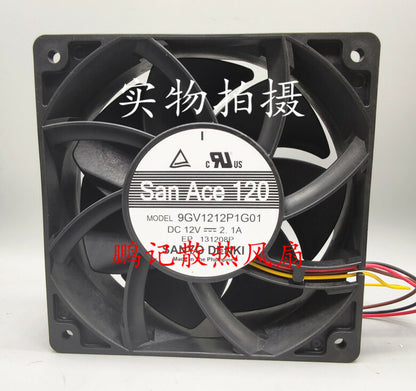 Sanyo 9GV1212P1G0 120X120X38MM DC12V 2.1A PWM cooling fan