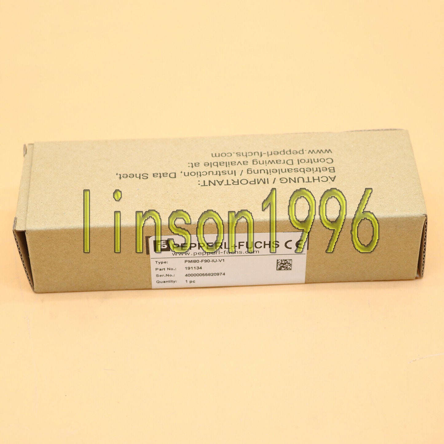 Pepperl+Fuchs PMI80-F90-IU-V1 Inductive Positioning System - PEPPERL+FUCHS