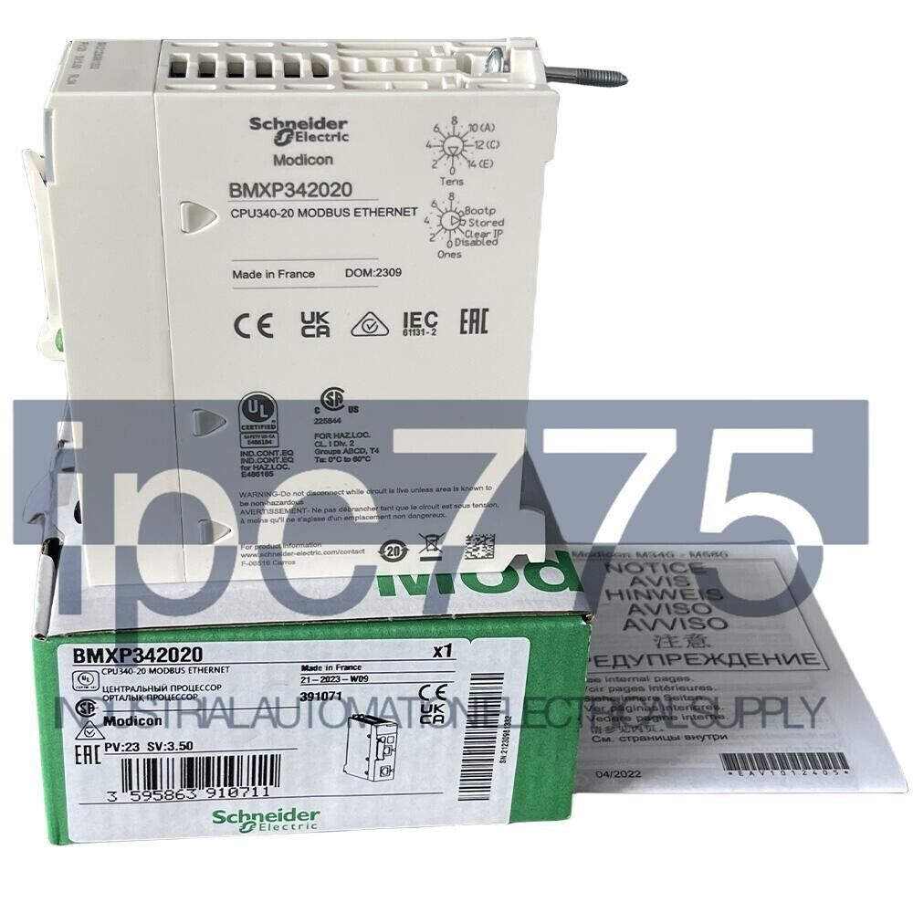 SCHENIDER BMX P342020 CPU340-20 Modbus - SCHENIDER
