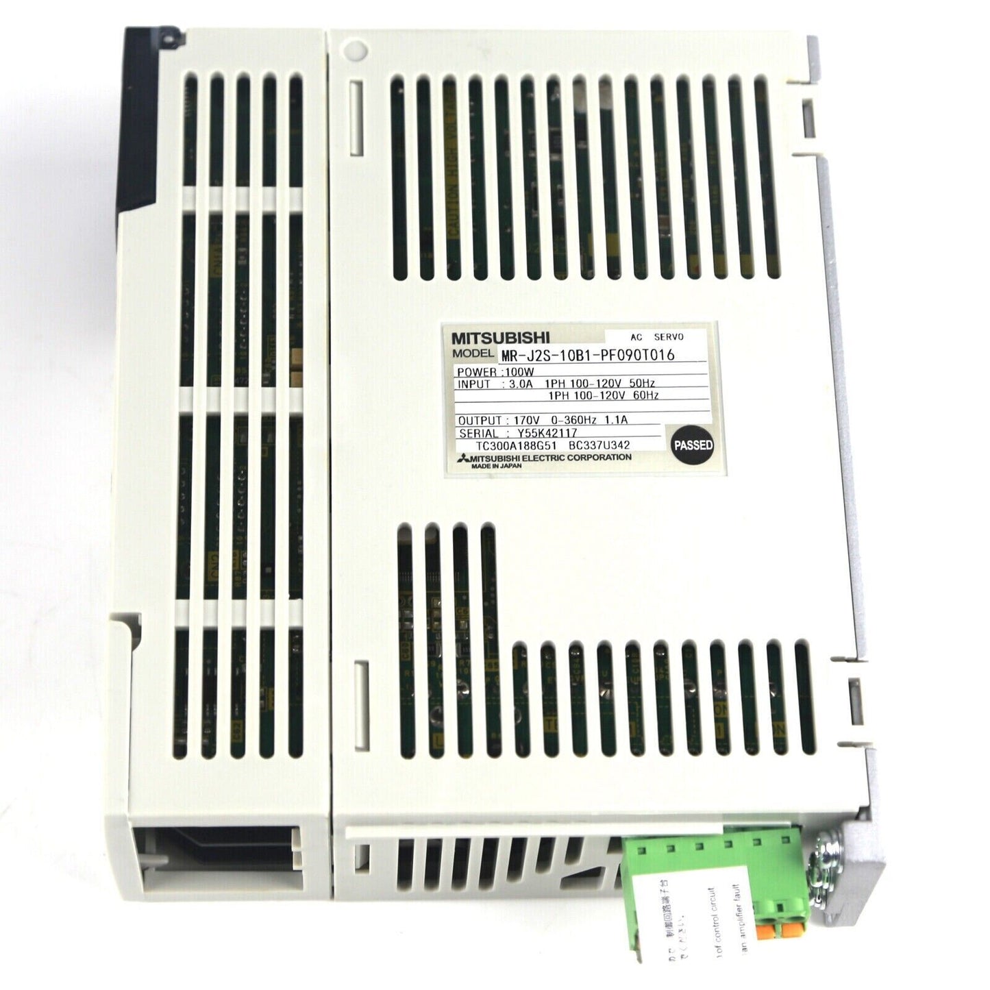 MITSUBISHI MR-J2S-10B1-PF090T016 AC Servo Drive