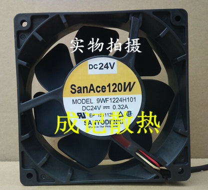 1pcs Sanyo 9WF1224H101 24V 0.32A cooling fan