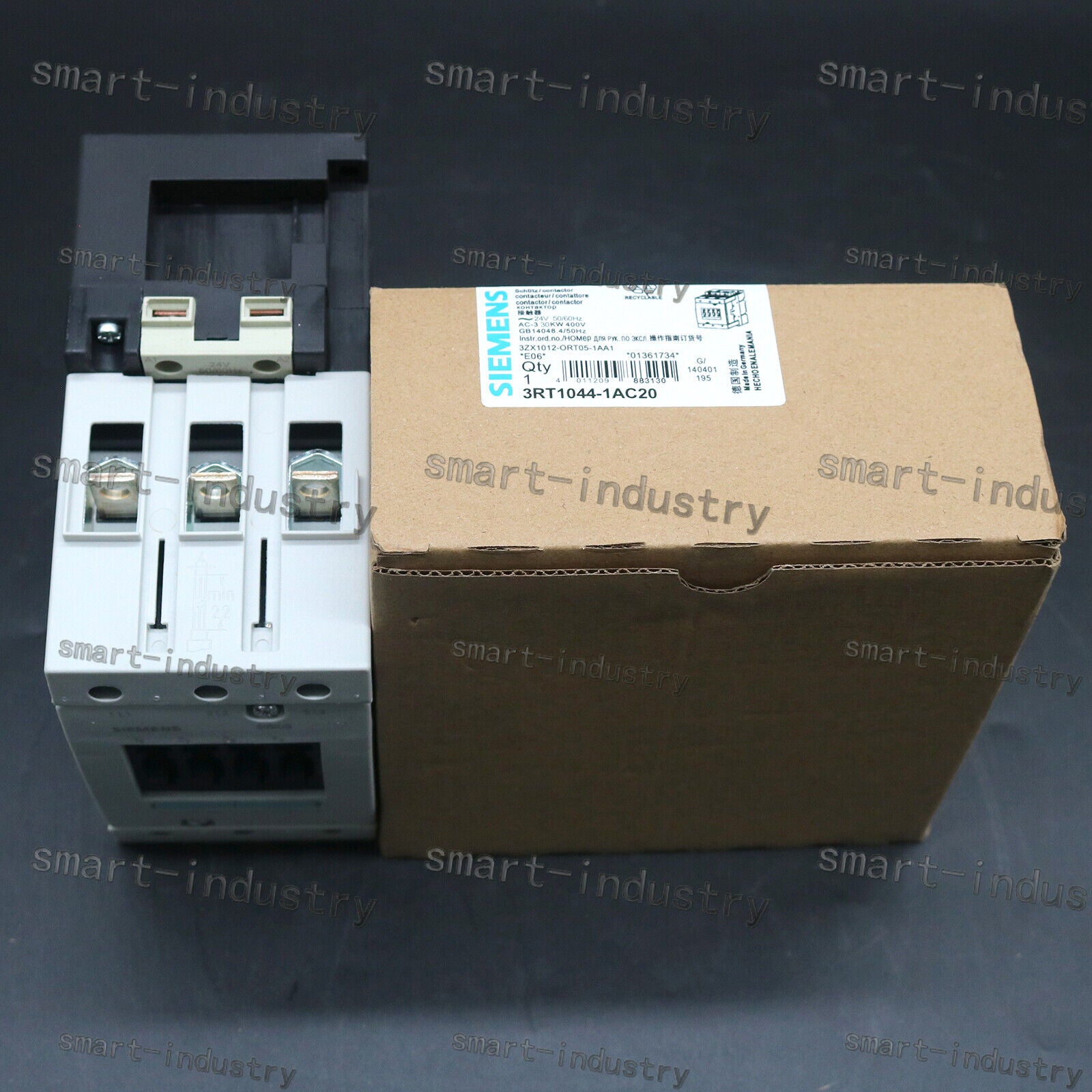 new  SIEMENS 1PS IN BOX AC Contactor 3RT1044-1AC20  24VAC spot stocks