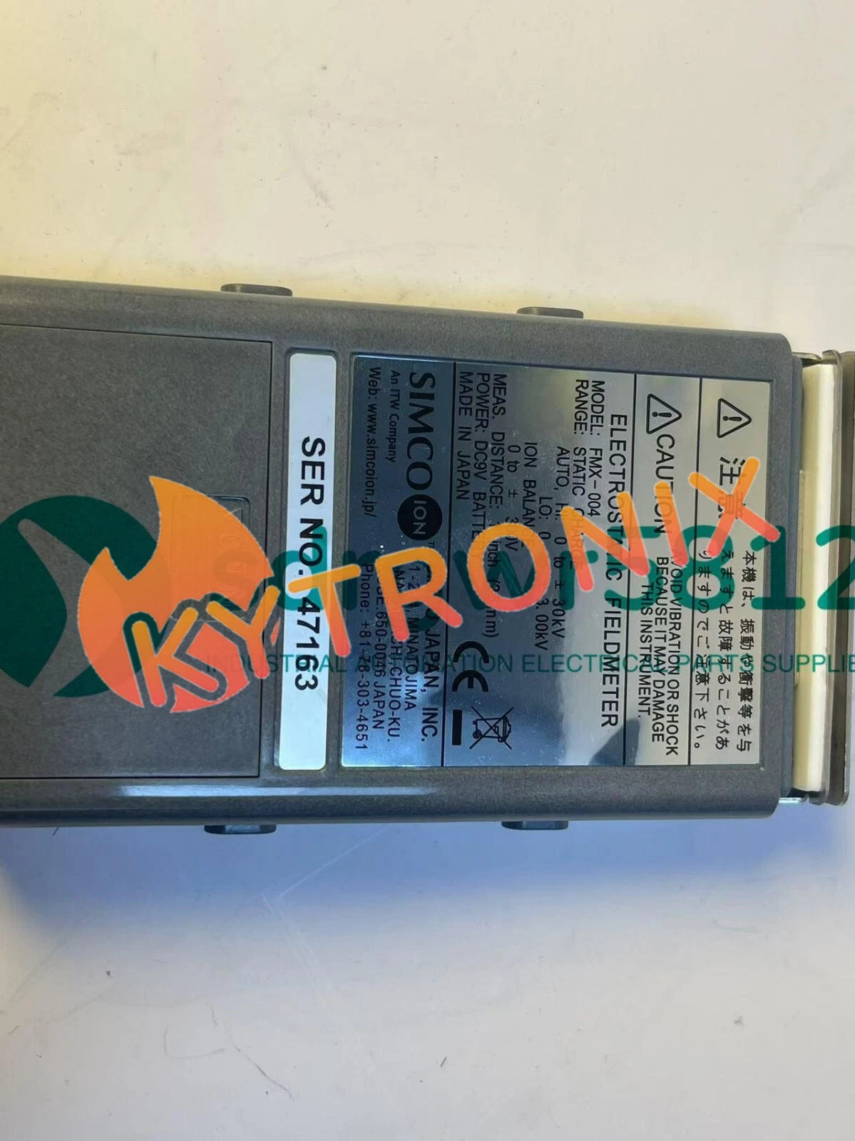 1PC SIMCO Fmx-004 Handheld LCD Electrostatic Field Meter Static Tester