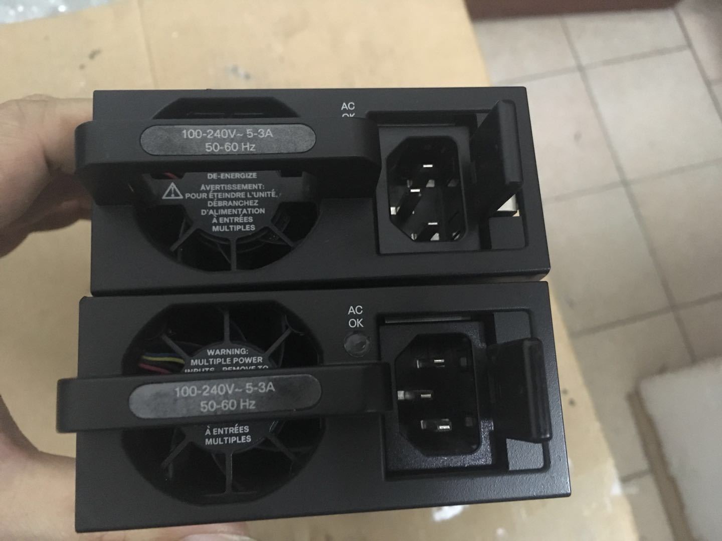 used 1PC Cisco PWR-4450-AC V02 Power Supply 341-0492-02 for ISR 4450 4350 - CISCO