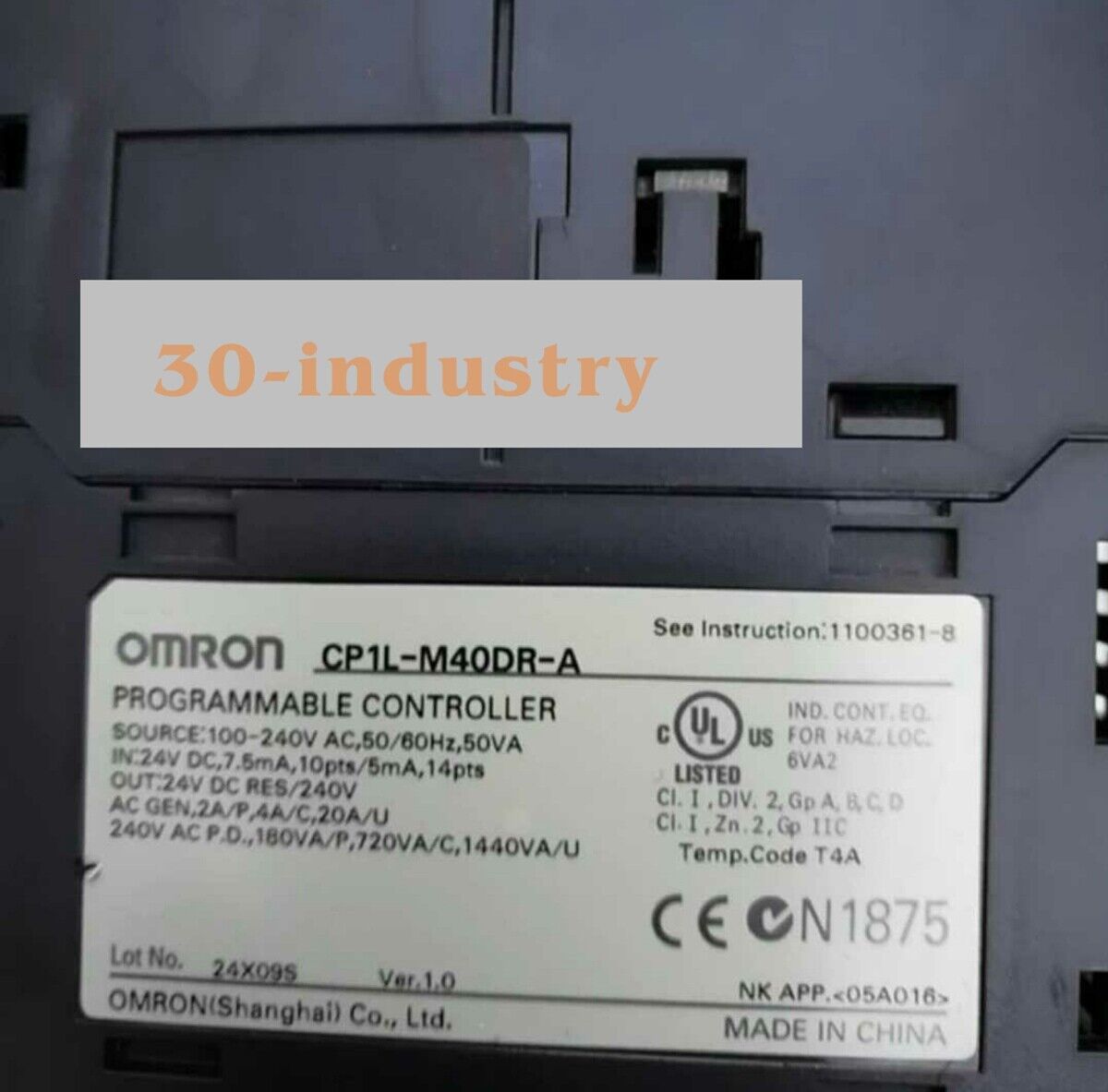 1PCS New Omron CP1L-L14DR-A Programmable Controller - OMRON