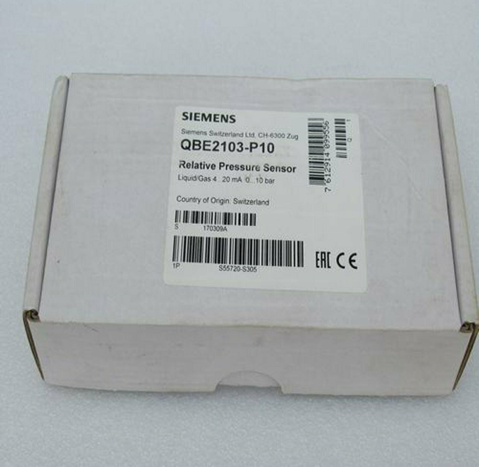 new  FOR SIEMENS QBE2103P10 QBE2103-P10 Pressure Sensor Fast Delivery