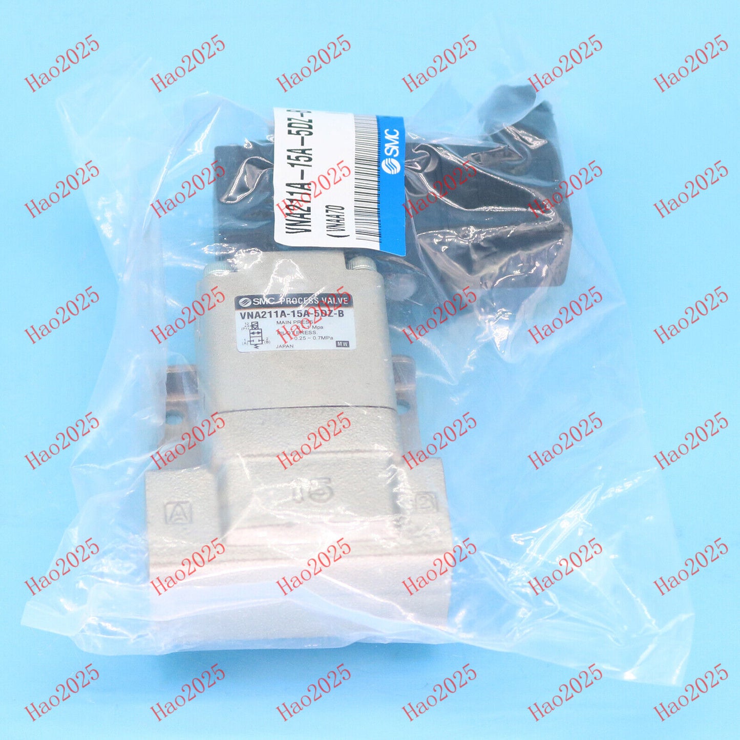 new 1pcs smc VNA211A-15A-5DZ-B Fluid valve - SMC