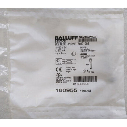 ProximitySensor M08EE-POC20B-S04G-003 Fast - ONE BALLUFF