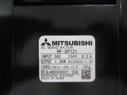 Mitsubishi servo motor HF-SP121 - MITSUBISHI