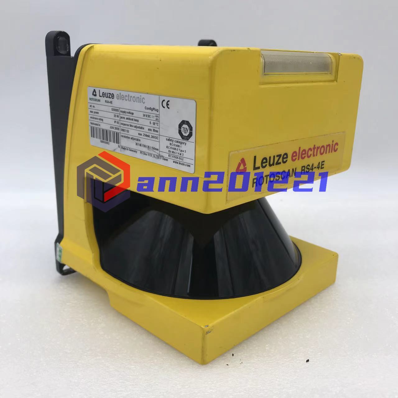 used  & Tested LEUZE RS4-4E 520085 Safety Laser Scanner