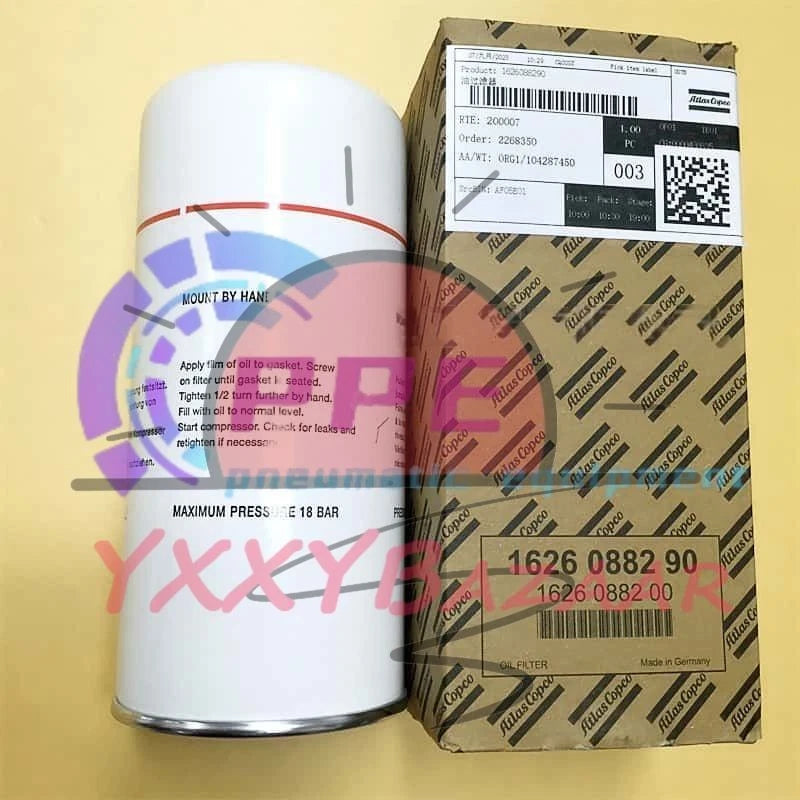 1PCS 1626088290 / 1626088200 FOR Atlas Air Compressor Oil Filter Fast delive
