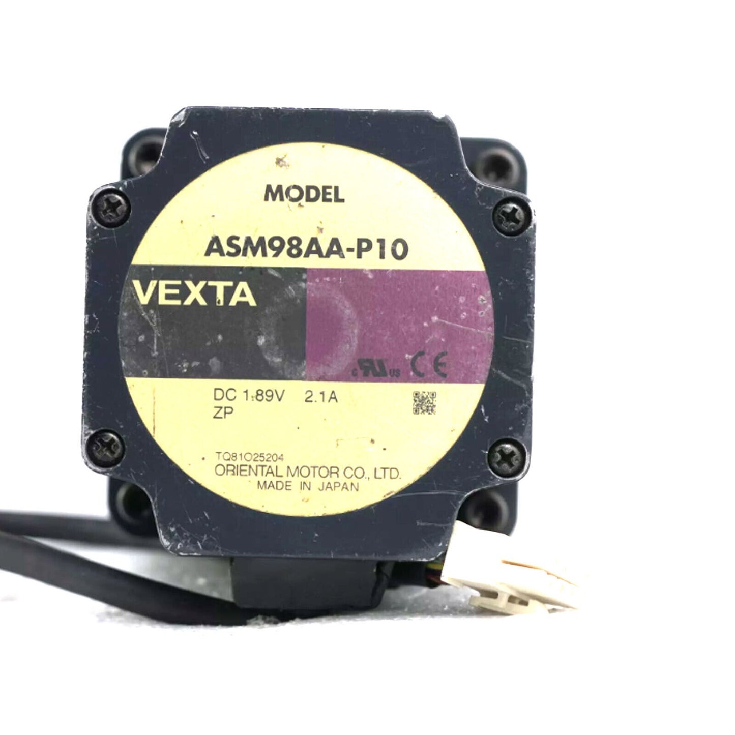 used & Tested ORIENTAL MOTOR VEXTA ASM98AA-P10 Servo Motor - ORIENTAL