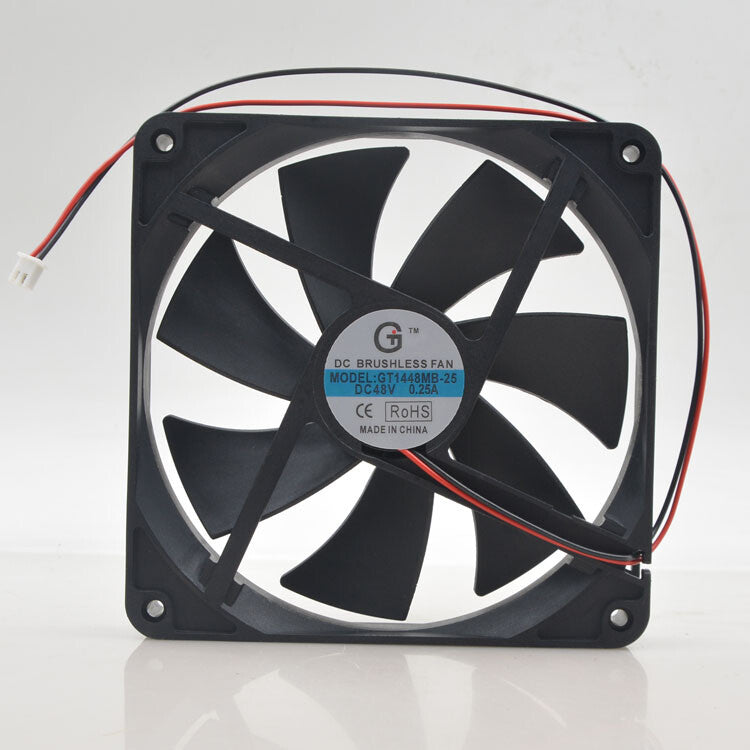 1pcs  GT FAN GT1448MB-25 14cm 48v 0.25A 14025 Silent ventilation fan