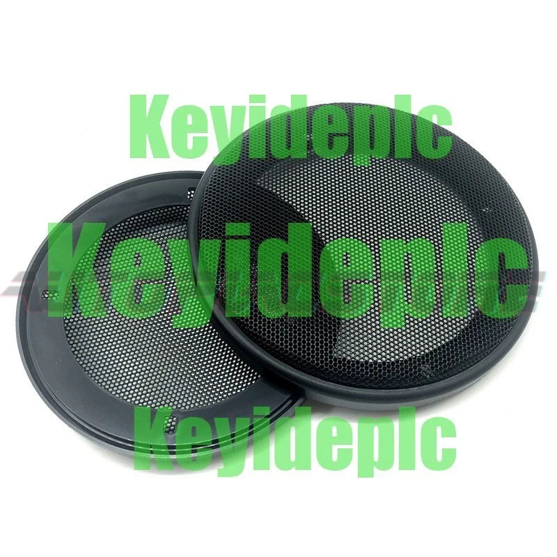 2pcs Speaker Grill Cover Car Audio Decorative Circle Metal Mesh Grille #ke