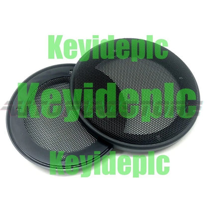 2pcs Speaker Grill Cover Car Audio Decorative Circle Metal Mesh Grille #ke