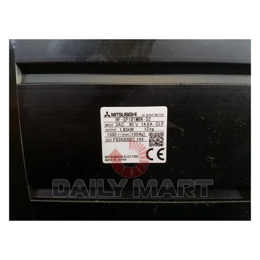 MITSUBISHI HF-SP181MBK-S2 Servo Motor