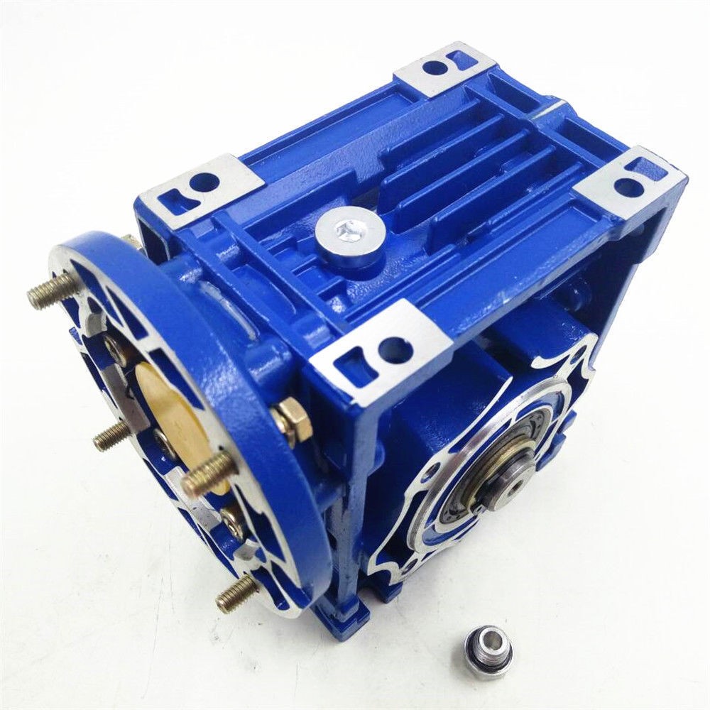 Worm Gear NMRV050 Speed Reducer 80B14 Input 19mm Ratio 10/15/20/25/30/50/60/80:1