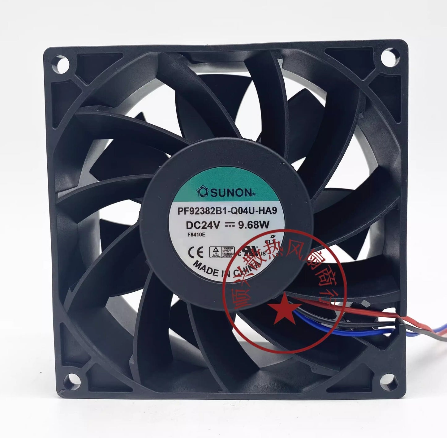 SUNON PF92382B1-Q04U-HA9 DC24V 9.68W 3-Wire Inverter Cooling Fan