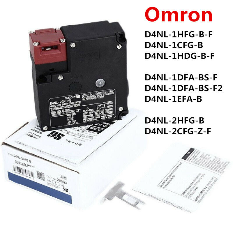 new Omron Electromagnetic Lock Switch D4NL-1HFG/1HDG/1DFA/2EFA/2HFG/2CFG-B-F Z BS-F2